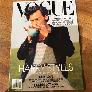 NEW harry styles vogue magazine